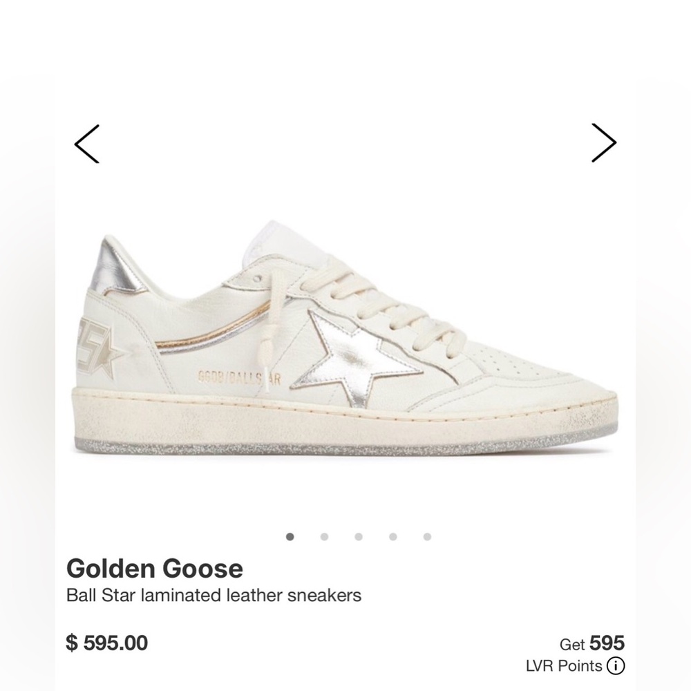 GOLDEN GOOSE Leather Ball Star Sneakers EU 41